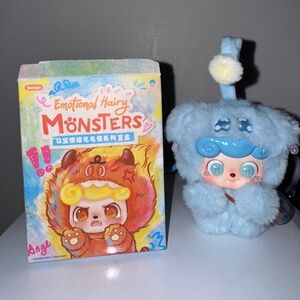 Jotoys Qkids- Emotional Hairy Monsters- Sadness